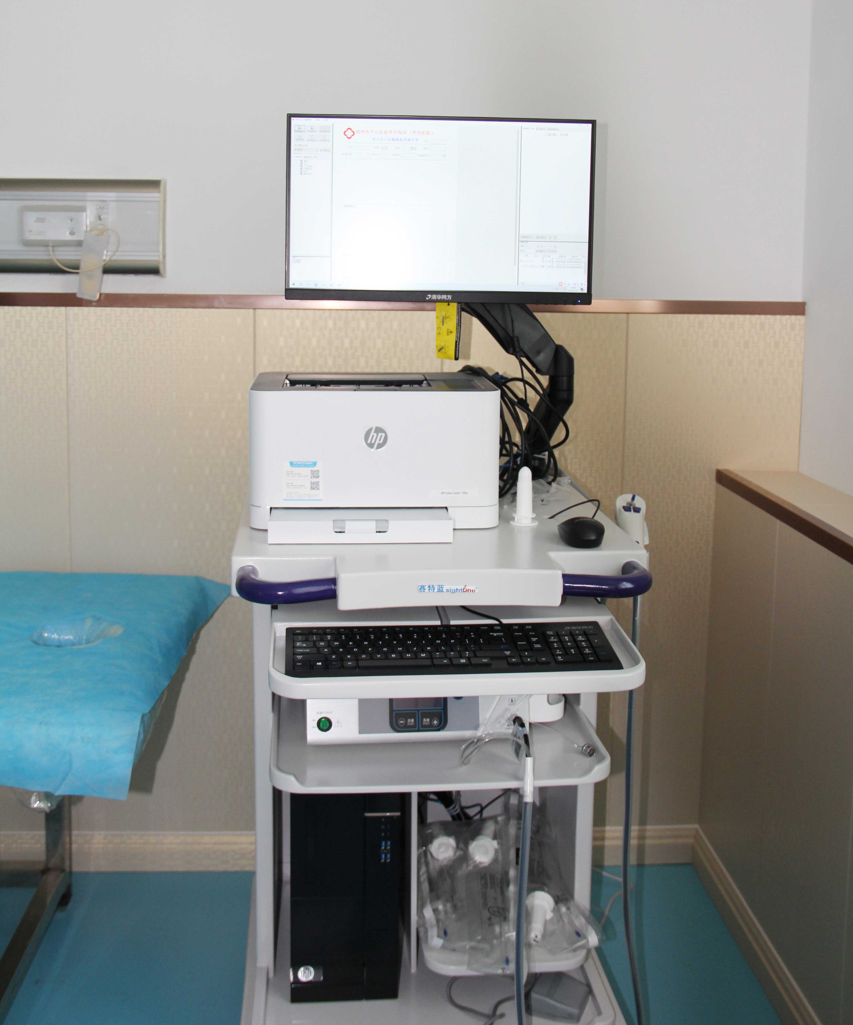 锦州市中心医院马应龙肛肠诊疗中心现已引进赛特蓝D-001A电子直乙结肠镜。